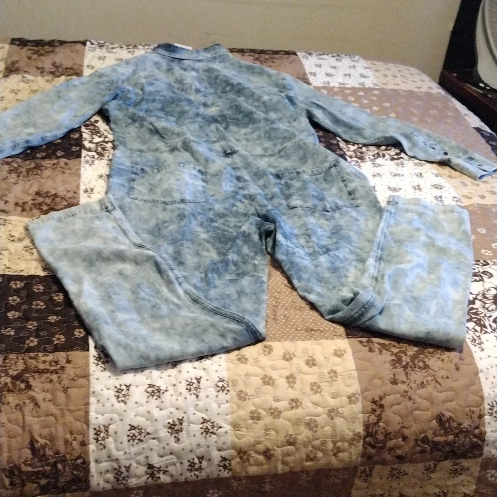 🥰 Isabel Marant Blue Denim Jumpsuit